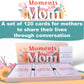 Game That Song Moments with Mom - Conversation Cards Gift for Mother's on her Day! Includes 120 question Cards for boy and Daughter Gifts to Learn