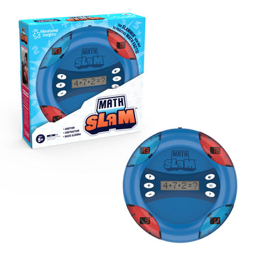 Educational Insights Math Slam - Handheld Electronic Math Games for Kids 5-7, First Grade Addition and Subtraction Games, Basic Algebra Learning Game