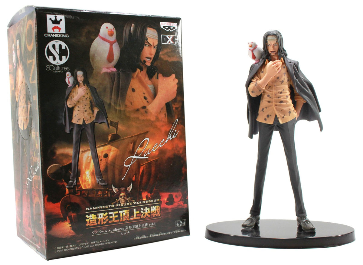 Banpresto 48149 One Piece Volume 4 Colosseum Scultures Rob Lucci 6.5" Figure