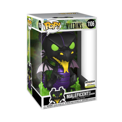 Funko POP! Jumbo: Disney Villains - Maleficent Dragon - Amazon Exclusive