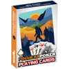 Wilcor Bigfoot Scene Premium Poker Playing Cards Sasquatch 1 Deck