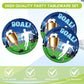 40 PCS 2026 World Soccer Match Theme Decorations Disposable Tableware Set Soccer Plates and Napkins Kit Sports Events,Themed Football Soccer ,