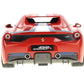 PowerTRC Remote Control Car, Ferrari 458 RC 1:14 Scale Official Licensed Battery Operated Model Sports Car w/Headlights & Convertible Roof Gift Ideas