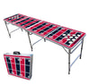 8-Foot Professional Beer Pong Table w/Cup Holes - Houston Football Field