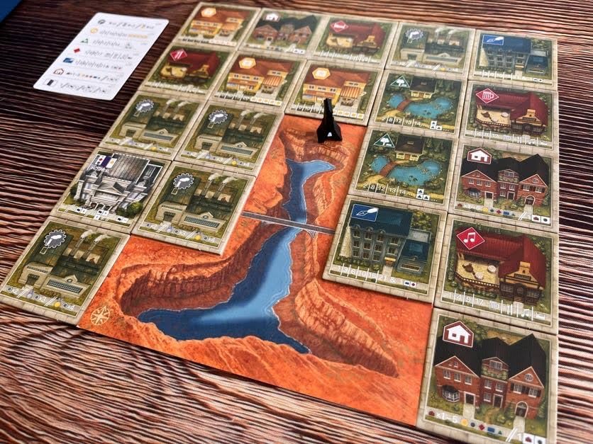 Stonemaier Games: Between Two Cities Essential Edition by Matthew O'Malley & Ben Rosset | Build Cities Cooperatively with Your Neighbors | Strategy