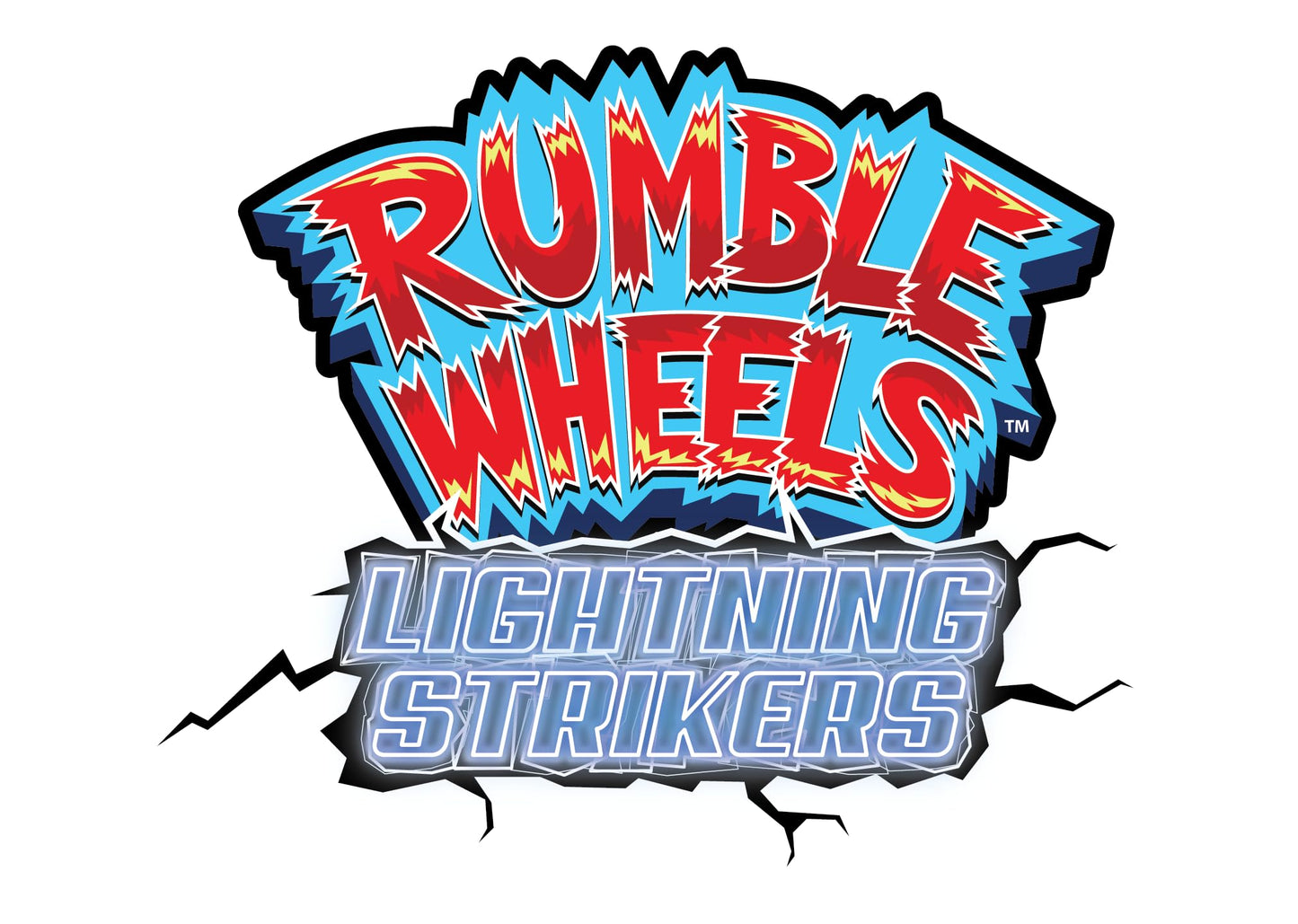 Cepia LLC Rumble Wheels Lightning Strikers 2-Pack - Rip Cord Powered with Light-Up Spinning Wheels, High-Speed Battle Racers, All-Terrain Boys Racing