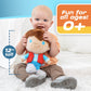 Back to The Future Marty McFly Cuteeze Stuffed Plush Toy - 12 Inch Extra Soft Plushie - Crinkle Sound in Ears - Beans in The Body for Comforting Feel