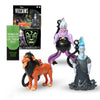 Disney Villains Chibi in Motion 4-Pack Bag Charms with Mystery Figure