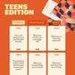 TALES 150 Conversation Cards, Teens Edition, Fun Family Games for Teens, Perfect for Dinners, Road Trips, Classrooms & Game Nights, Gifts