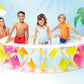 INTEX 56494EP Swim Center Inflatable Pinwheel Swimming Pool, 90" x 22", for Ages 6+