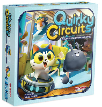 Plaid Hat Games Quirky Circuits: Penny and Gizmo's Snow Day - Cooperative Robot Programming Game for 2-4 Players, Ages 8+