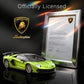 AEROQUEST 1:24 Lamborghini Remote Control Car ?Aventador SVJ-Green?
