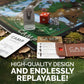 Education Outdoors Camp Board Game - Explore Nature and Learn Through Fun Outdoor Adventures