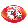 NFL 18" Inflatable Football, Officially Licensed Team Beach Ball for Pool Party Games - Kansas City Chiefs