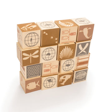 Uncle Goose Fossil Blocks - Made in The USA