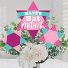Big Dot of Happiness Pink Bat Mitzvah - Girl Party Centerpiece Sticks - Table Toppers - Set of 15