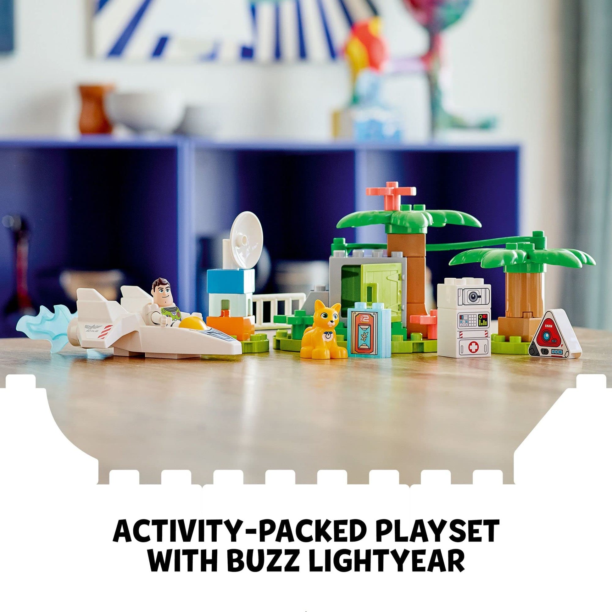 LEGO DUPLO Disney and Pixar Buzz Lightyear’s Planetary Mission 10962, Space Toys for Toddlers, Boys & Girls 2 Plus Years Old with Spaceship & Robot