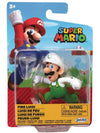 Super Mario Fire Luigi (Running) 2.5 Inch Action Figure