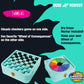 Dude Perfect Sling Puck & Checkers Game Set: Fast-Paced Action for Kids and Adults, Perfect for Family Game Nights, Parties, and Gifts, Ages 4+