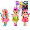 ZURU Sparkle Girlz Fairy Dolls Set - 3 Pack Bundle with Zuru Mini Fairy Dolls Plus Stickers, More