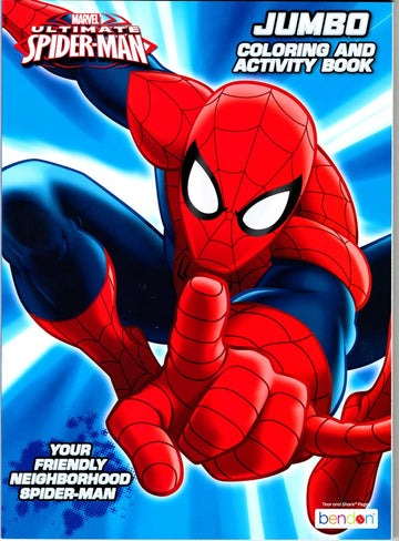 Spiderman Superhero Coloring Activity Super Set Bundle with Coloring Books, Stickers, Imagine Ink Coloring Book and More