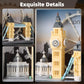 Vziimo London City Skyline Micro Building Set, World Famous Architecture Model 3D Wall Art Home Office Décor Display, Landmarks London Bridge Gift Toy