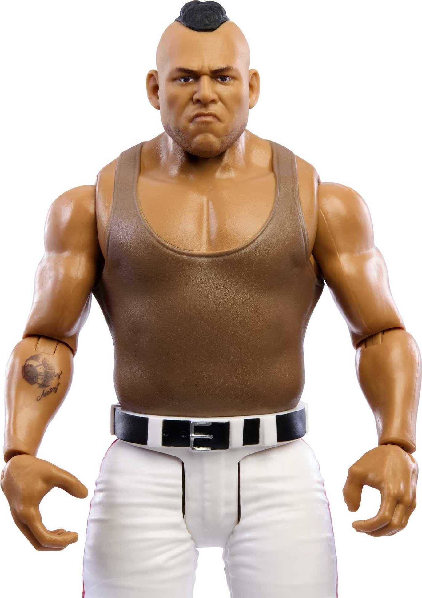 Mattel WWE Commander Azeez Basic Action Figure, 10 Points of Articulation & Life-like Detail, 6-inch Collectible