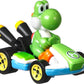 Hot Wheels Mario Kart Toy Vehicle, 1:64 Scale Die-Cast Replica with a Favorite Character, Optimized for Track Racing or Stunting (Styles May Vary)