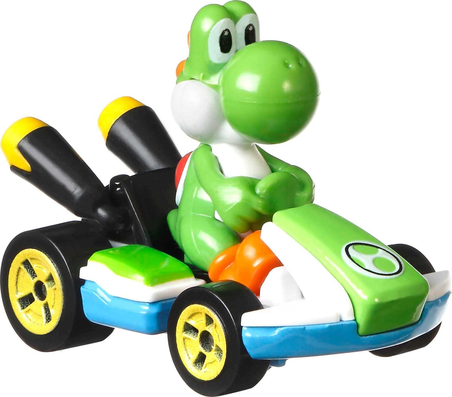 Hot Wheels Mario Kart Toy Vehicle, 1:64 Scale Die-Cast Replica with a Favorite Character, Optimized for Track Racing or Stunting (Styles May Vary)