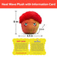 Thunderheads Heat Wave Plush, Nature-Inspired Educational Plushie with Fact Card, Soft Collectible & Sustainably-Made Weather Gift Stem Learning