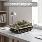 JYLWSMHU Military Tiger Heavy Tank Building Blocks Set Army Military Vehicles Model Kits Highly Detailed WW2 Style Heavy Tank Set for Building