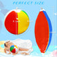 UMUACCAN Beach Ball 12 Pack - 12'' Inflatable Beach Balls for Kids Bulk, Swimming Pool Toys Beach Toys for Summer Water Games, Hawaiian Tropical Theme