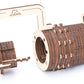 Ugears Combination Lock - DIY 3D Wooden Puzzles for Adults Cryptex - Create Your Own Secret Code - Inspired by The Da Vinci Code DIY Model Kits