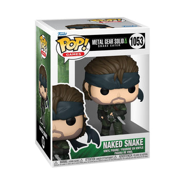 Funko Pop! Games: Metal Gear - Naked Solid Snake - Metal Gear Solid - Collectable Vinyl Figure - Gift Idea - Official Merchandise - Toys for Kids &