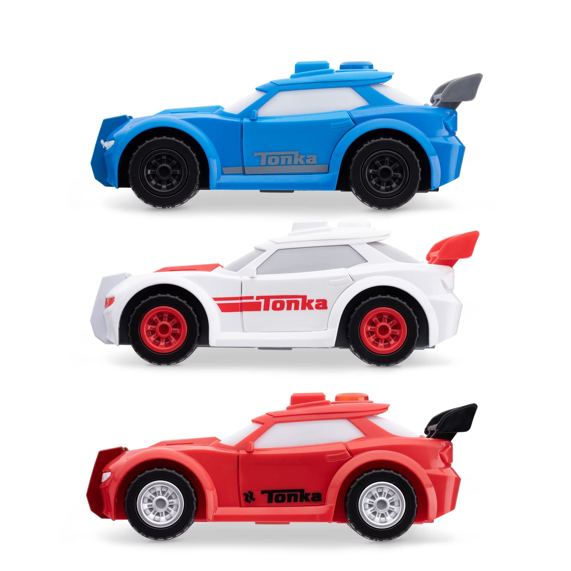 Tonka, 3-Pack Sports Cars- Made with Sturdy Plastic, Friction Powered, Boys and Girls, Toddlers Ages 3+, Sports Cars, Toddlers, Birthday Gift, Holiday
