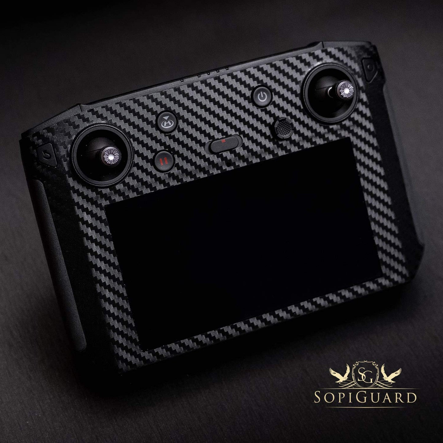 SopiGuard Brushed Blue Vinyl Sticker Skin for DJI Smart Controller