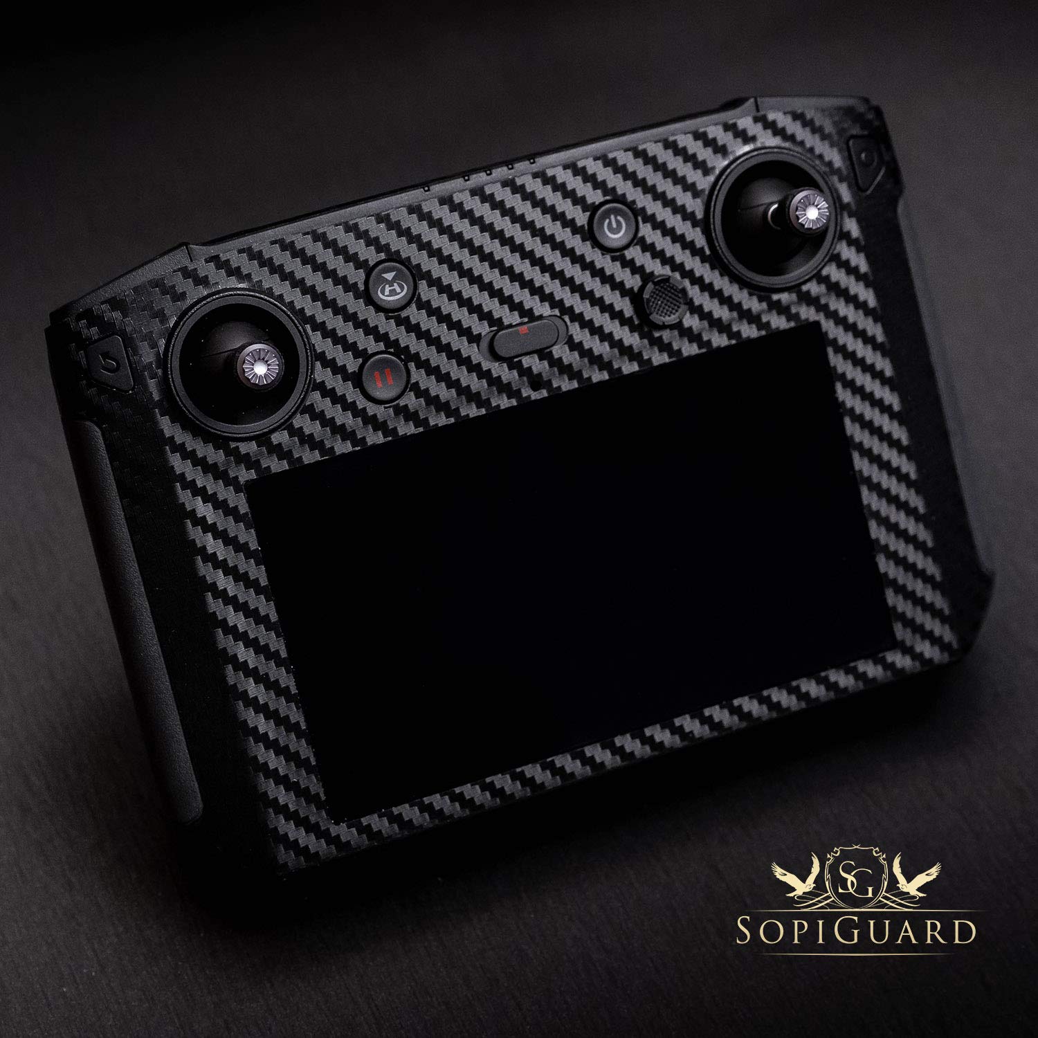 SopiGuard Brushed Blue Vinyl Sticker Skin for DJI Smart Controller