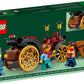 LEGO Wintertime Carriage Ride 40603 GWP - Festive Minifigures, Golden Wheels, and Charming Design for Holiday Joy (153 pcs)