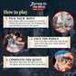 Whales Entertainment | Journey to The West: Eighty-one Perils | Party Strategy Card Games for Adults & Family Night | Fun Ladder Climbing Fantasy Card