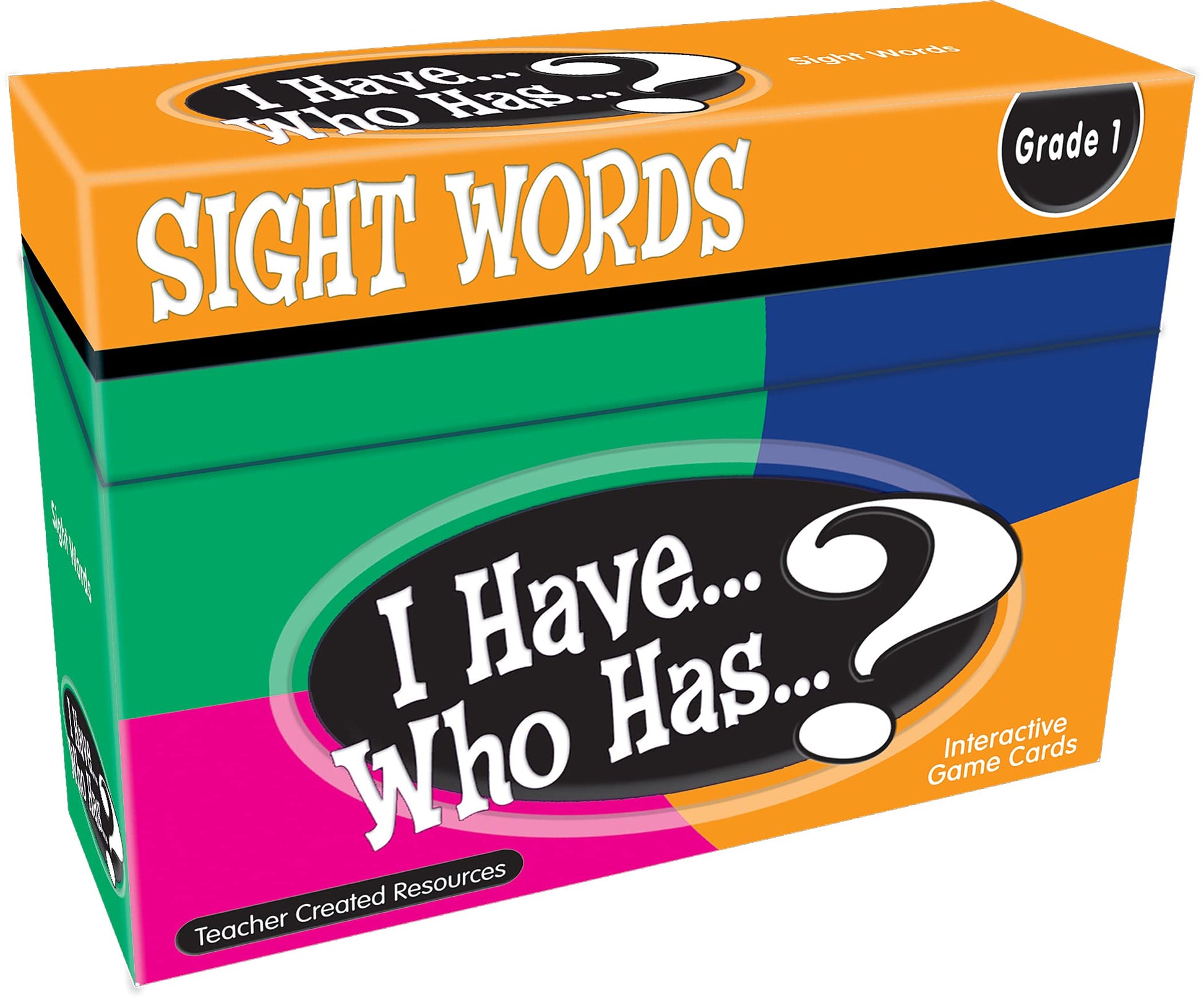 Teacher Created Resources I Have, Who Has Sight Words Game Grade 1