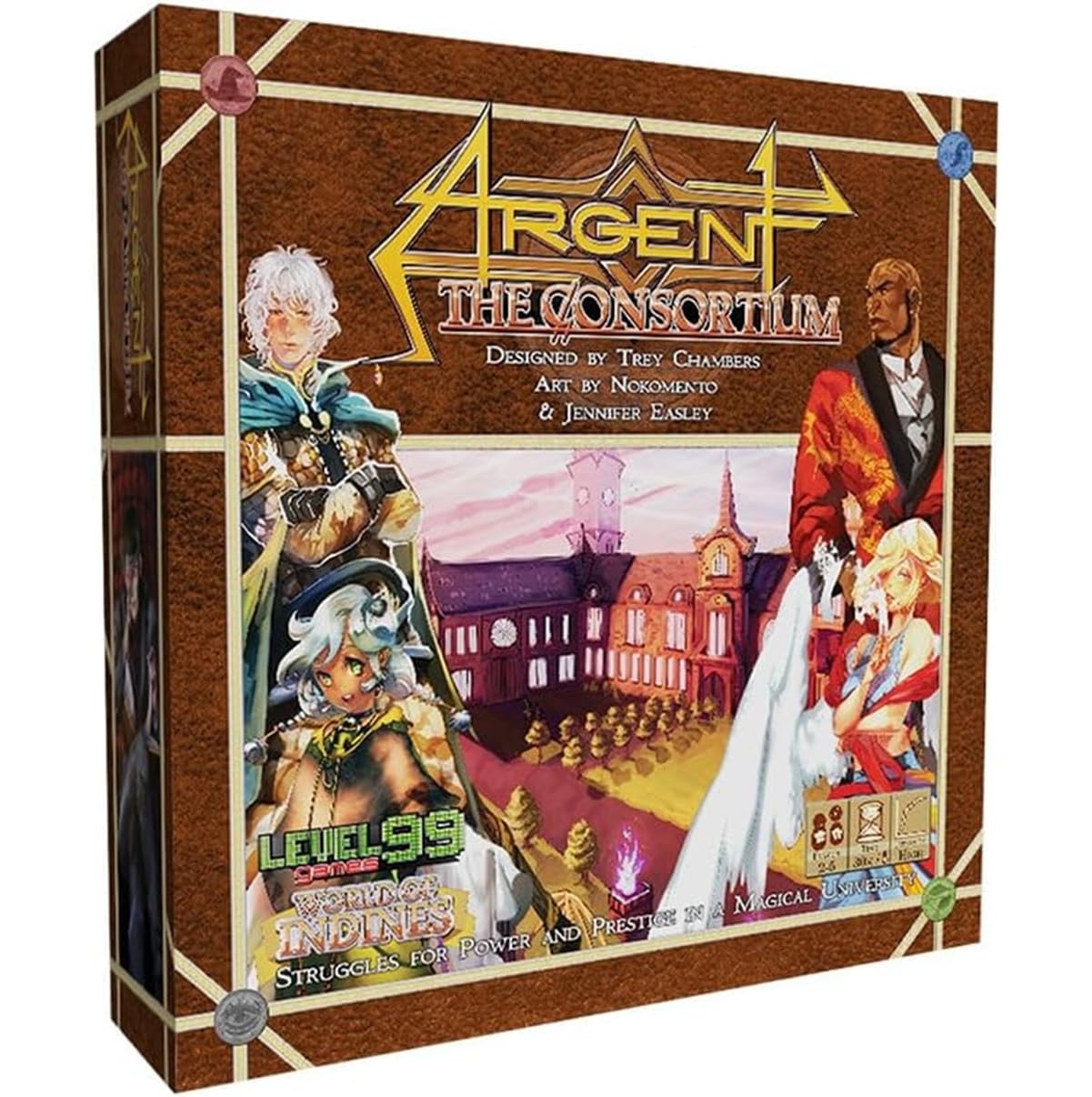 Level 99 Games Argent: The Consortium - Strategic Planning Board Game, Hidden Roles, Tactical Depth