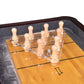 GAMESUN Deluxe Shuffleboard Bowling Pin Set,10 PCS Bowling Pin Without Ball for Shuffleboard Table