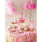Creative Converting Border Print Plastic Tablecover, Twinkle Toes -