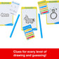 Mattel Games Pictionary Board Game, Drawing Game for Kids, Adults and Game Night with Dry Erase Markers and Boards