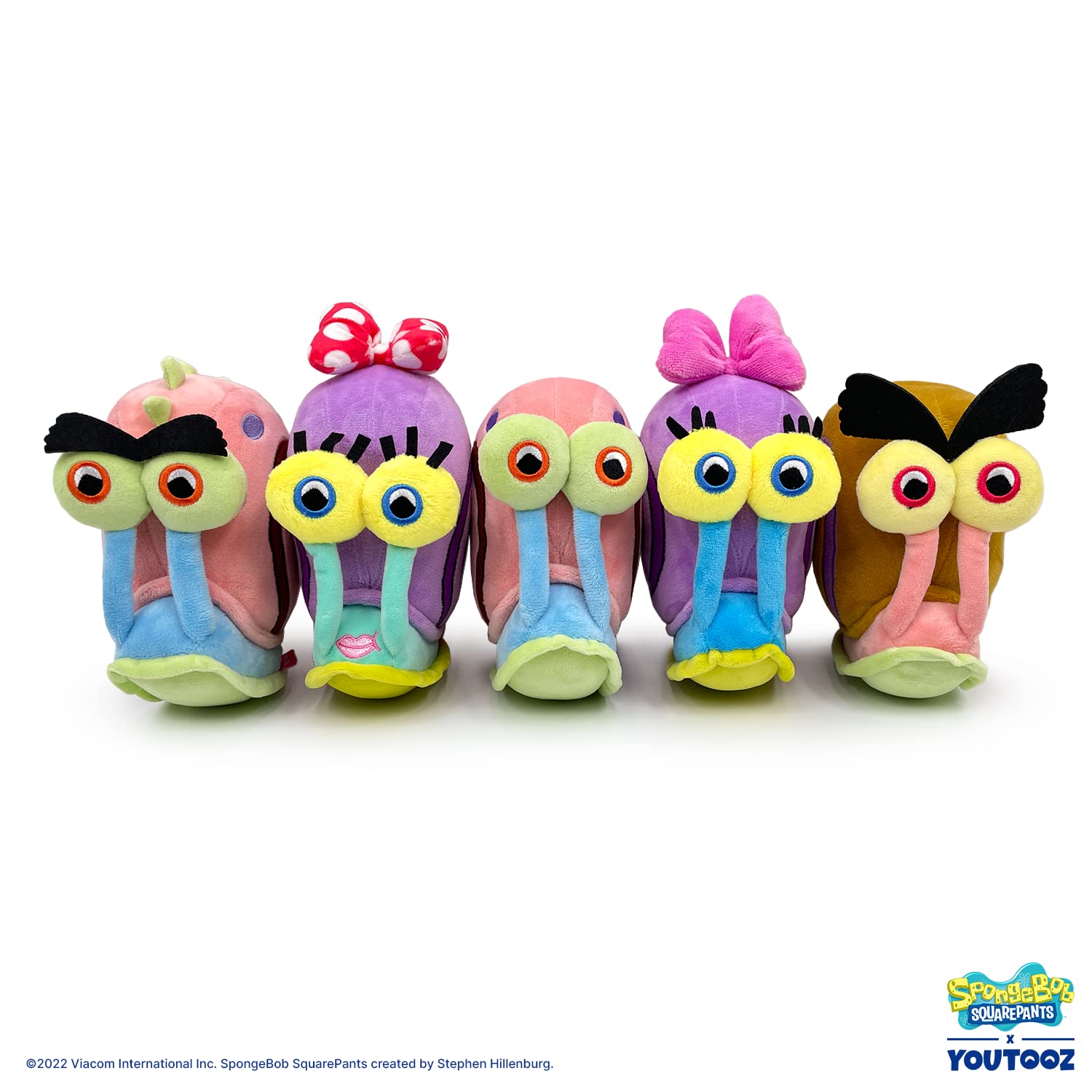 Youtooz Gary the Snail Stickie in 6", Magnetic and Soft Spongebob Squarepants Collectible Gary the Snail Plush - Cute Spongebob Toys Collection