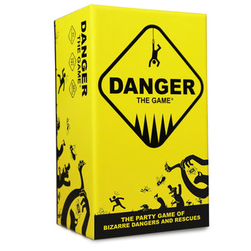 ORIGAMI WHALE Danger The Game: The Card Game of Bizarre Dangers and Rescues - Family & Adult Game Night - Easy to Learn - Party Games - Family Board