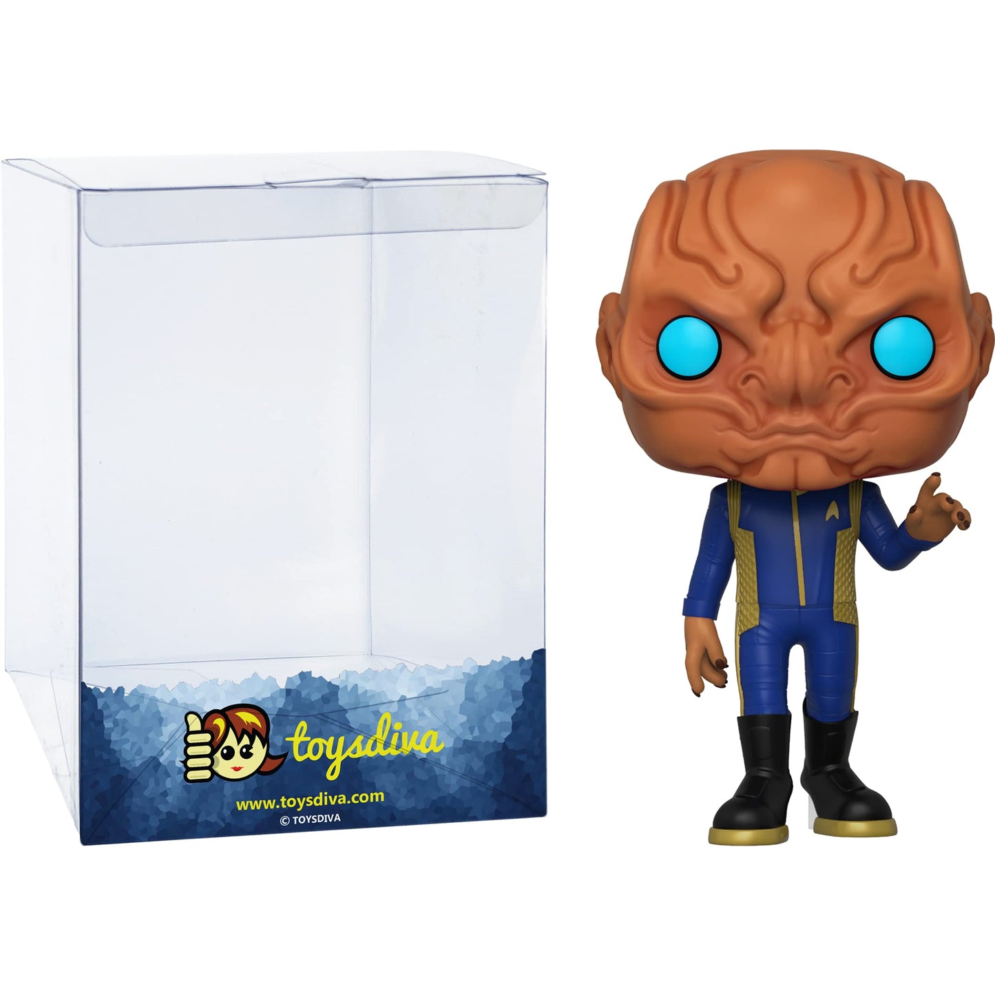 Funko Saru: P o p ! TV Vinyl Figurine Bundle with 1 Compatible 'ToysDiva' Graphic Protector (1003-47744 - B)