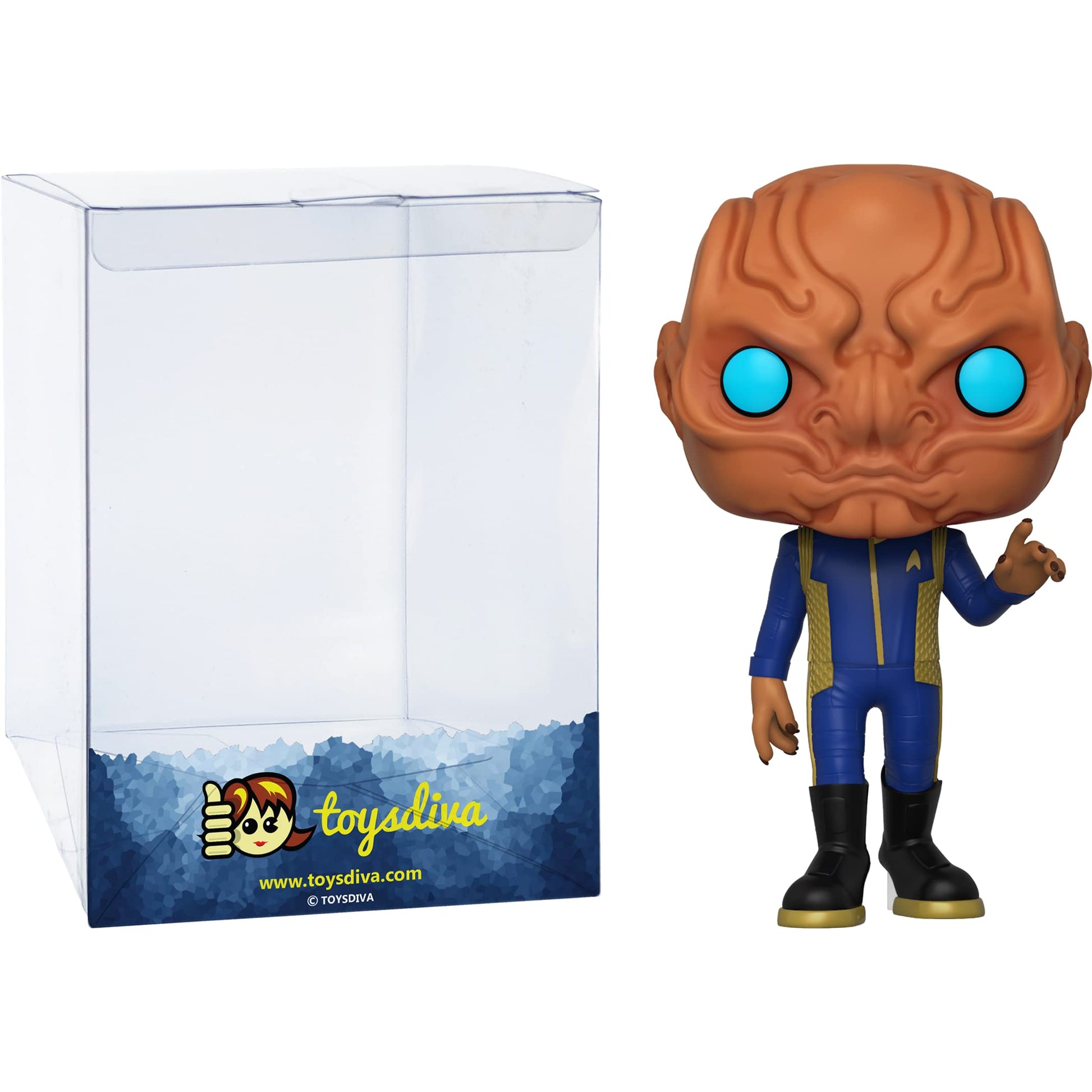 Funko Saru: P o p ! TV Vinyl Figurine Bundle with 1 Compatible 'ToysDiva' Graphic Protector (1003-47744 - B)