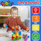 Playmags Magnetic Cubes Building Toy, 64pc 1.5 Inch Magnet Blocks, STEM Toys for Toddlers & Kids, Preschool Educational Sensory Construction Toy