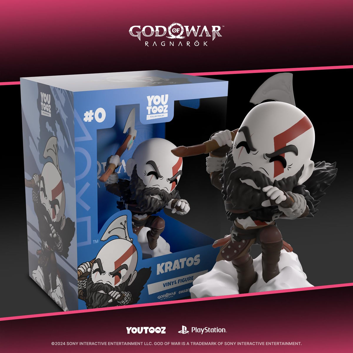 Youtooz - Kratos God of War 5.5? Vinyl Figure, Collectible Kratos God of War Action Figure